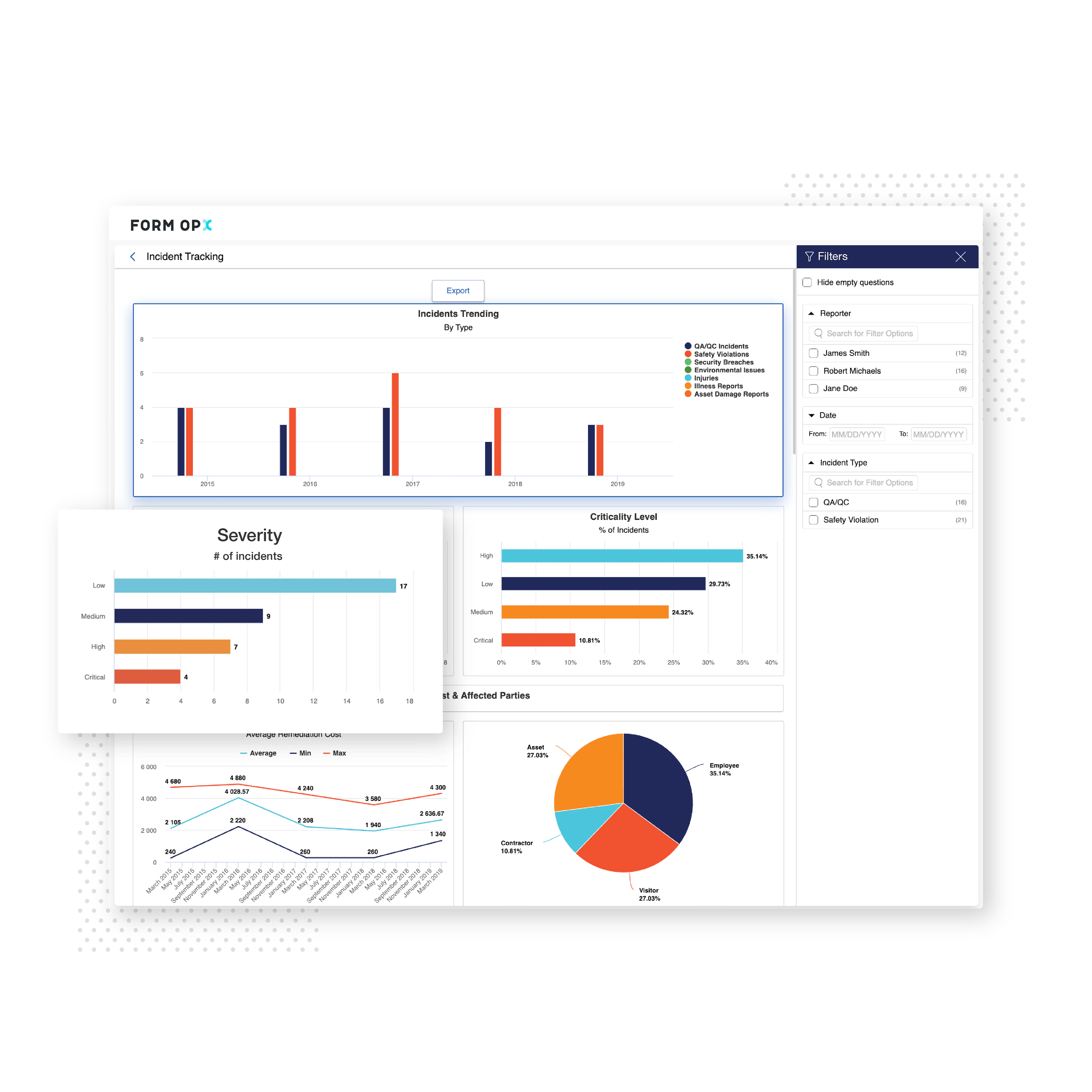 screenshot of FORM OpX